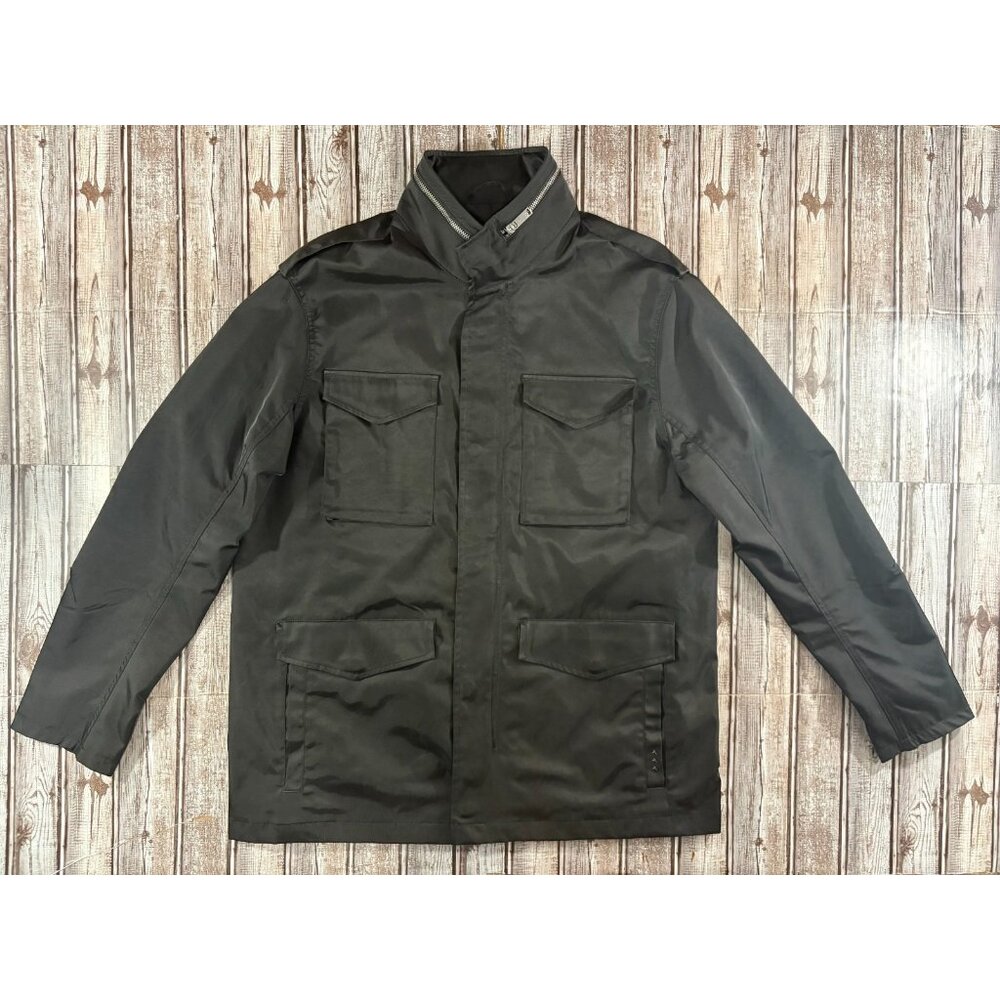 John Varvatos star Usa Connor Slim Fit Field Jacket size L color black - Picture 8 of 12